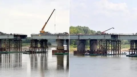 Nasuwają nowy most Łazienkowski. "15 metrów w trzy godziny"