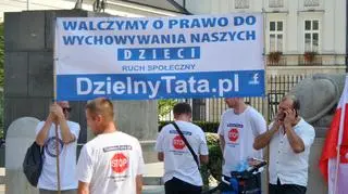 Protest ojców