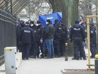 Protest przed siedzibą TK