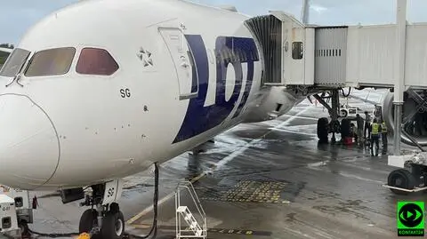 Utknęli na lotnisku w Dominikanie. Dreamliner miał usterkę "podzespołu układu hamulcowego"