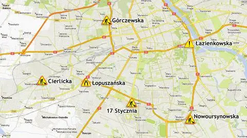 Weekend pod znakiem drogowych utrudnień