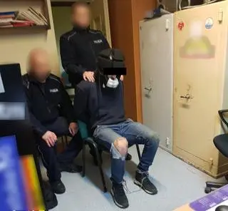 Policjanci zatrzymali Jana S. w Milanówku