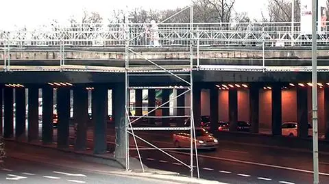 Rusztowania Na Rozdrożu Wiadukt będzie ładniejszy