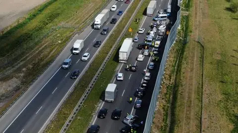 "Zostaliśmy oszukani". Taksówkarze blokowali A2