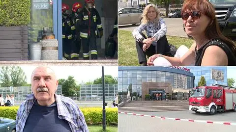 "Pisk, krzyk i zadymienie". Świadkowie o wybuchu w CH Land