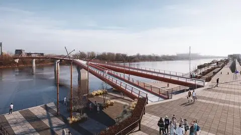 Dlaczego nie ma studium wykonalności kładki nad Wisłą? Drogowcy odpowiadają