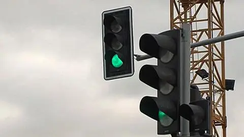 Inżynier wydłużył zielone Mniejszy korek w Alejach