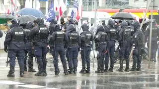 Protest rolników w Warszawie