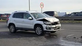 Zderzenie na S7