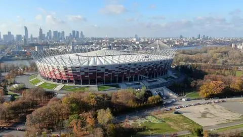 Tymczasowy szpital na Stadionie Narodowym już gotowy