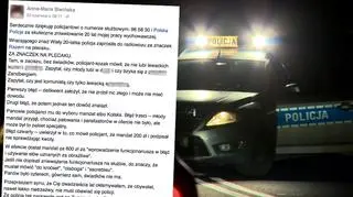 Spór o akcję policji