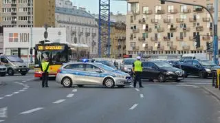 Utrudnienia w Alejach Jerozolimskich