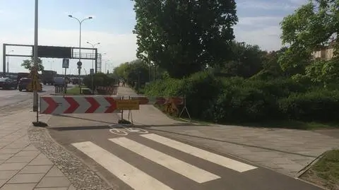 Ścieżka rowerowa na Podzamczu przechodzi remont