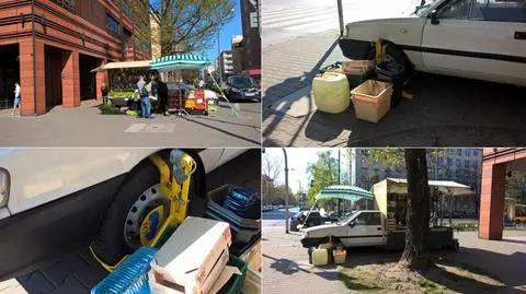 Straż założyła blokadę, ale handel z poloneza kwitnie
