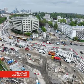 Budowa linii tramwajowej na dolnym Mokotowie