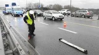 Zderzenia na moście Łazienkowskim 