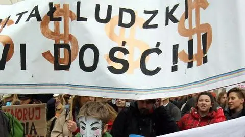 Bruksela, Nowy Jork i Warszawa "Oburzeni" wyszli na ulice