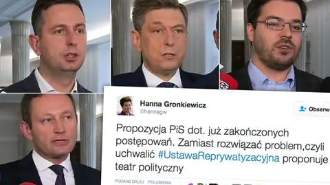 "Teatr polityczny", "igrzyska". Krytykują projekt PiS