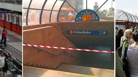 Pakunek znów zatrzymał metro. Tym razem to było ciasto