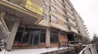 Niedokończony blok na Borzymowskiej 
