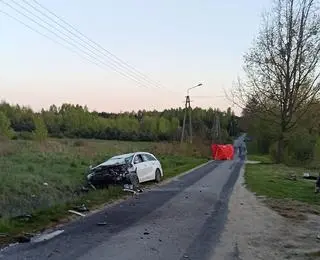 Śmiertelny wypadek z udziałem motocyklisty 