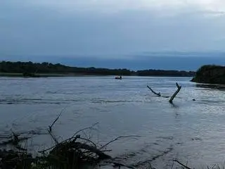 Akcja poszukiwawcza na Wiśle w powiecie legionowskim