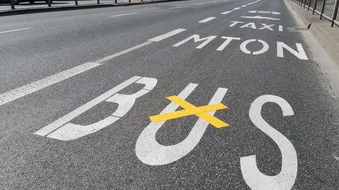 Zaczęli wytyczanie buspasa na Puławskiej