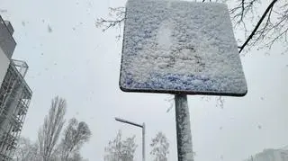 Atak zimy w Warszawie
