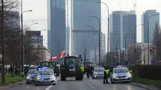 Rolnicy odjechali w asyście policji