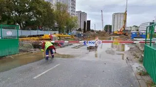 Awaria wodociągów na Bródnie