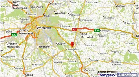 Wypadek w Kołbieli. "Dwie osoby ranne"