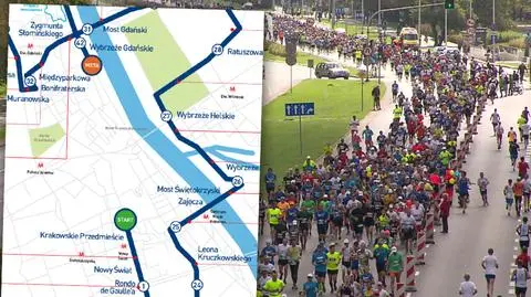 W niedzielę Maraton Warszawski. Pierwsze utrudnienia już w sobotę