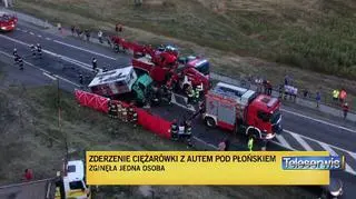 Tragiczny wypadek pod Plońskiem 