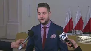 Konferencja Patryka Jakiego