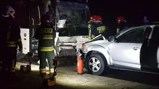 Zderzenie w powiecie pruszkowskim