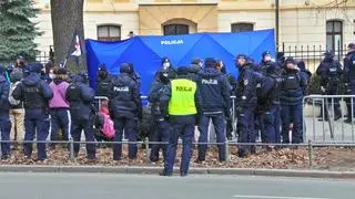 Protest przed siedzibą TK