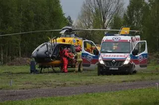 Wypadek w miejscowości Makówka