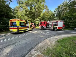 Wypadek w miejscowości Bogatki