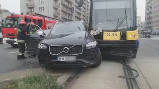 Zderzenie na Puławskiej 