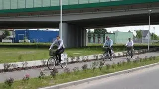 Jeszcze niedawno burmistrz inaugurował Veturilo na Białołęce