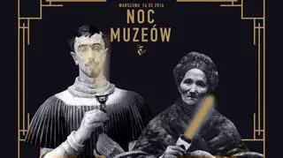 Plakat promujący Noc Muzeów 2016