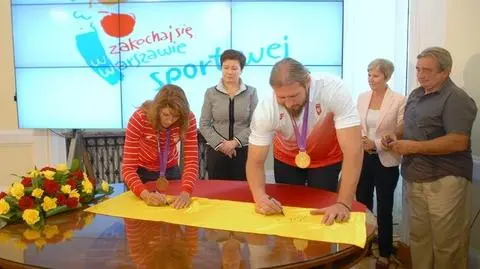 Medaliści z Londynu w Ratuszu. "Niewielu nas zostało"