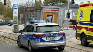 Kierowca autobusu uderzony w twarz przez innego kierowcę 