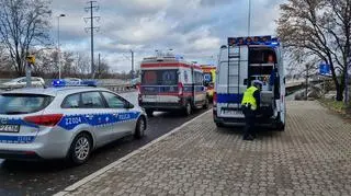 Zderzenie tramwajów na moście Gdańskim