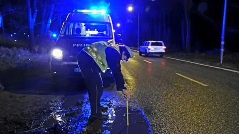 Wyrwa w jezdni, dziesięć uszkodzonych aut. "Mają poprzebijane opony" 