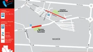 Cmentarz w Rembertowie/ cmentarz w Marysinie