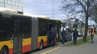 Akcja ratunkowa w autobusie miejskim 