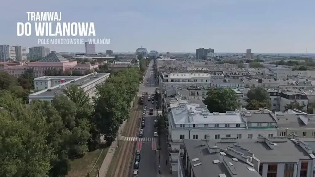 Tramwaj do Wilanowa - zobacz, gdzie będą tory!