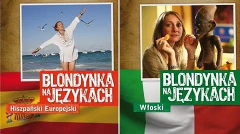 Blondynka nauczy Was hiszpańskiego