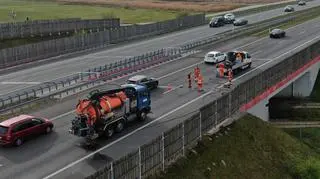 Ogromny korek na A2. Remontują drogę